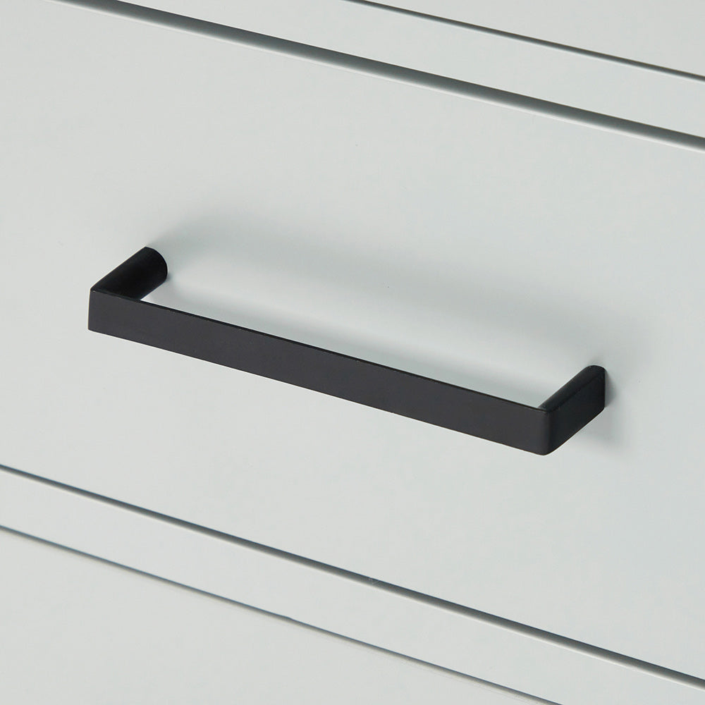 Isabella 48-inch Grey base cabinet on detail 2