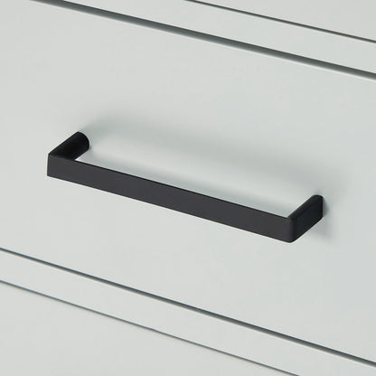 Isabella 48-inch Grey base cabinet on detail 2
