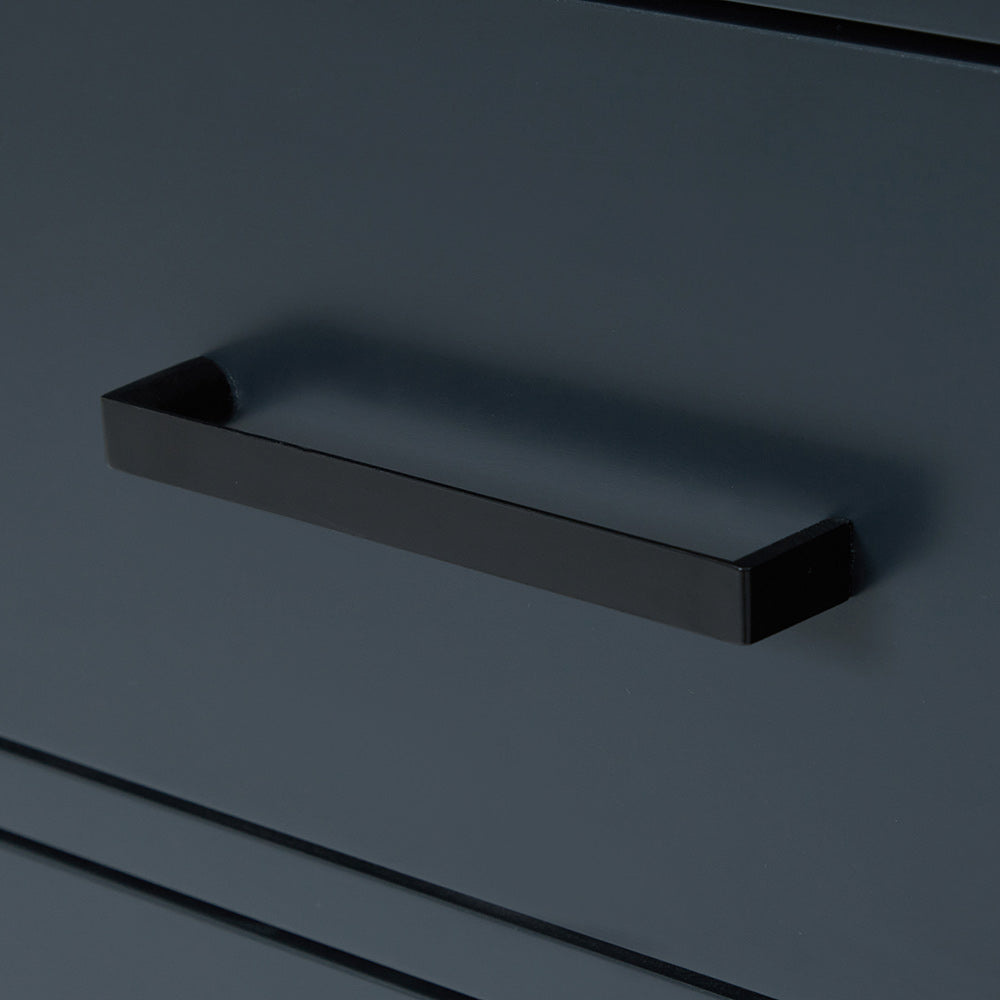 Isabella 48-inch Midnight Blue base cabinet on detail 2