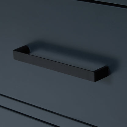 Isabella 48-inch Midnight Blue base cabinet on detail 2