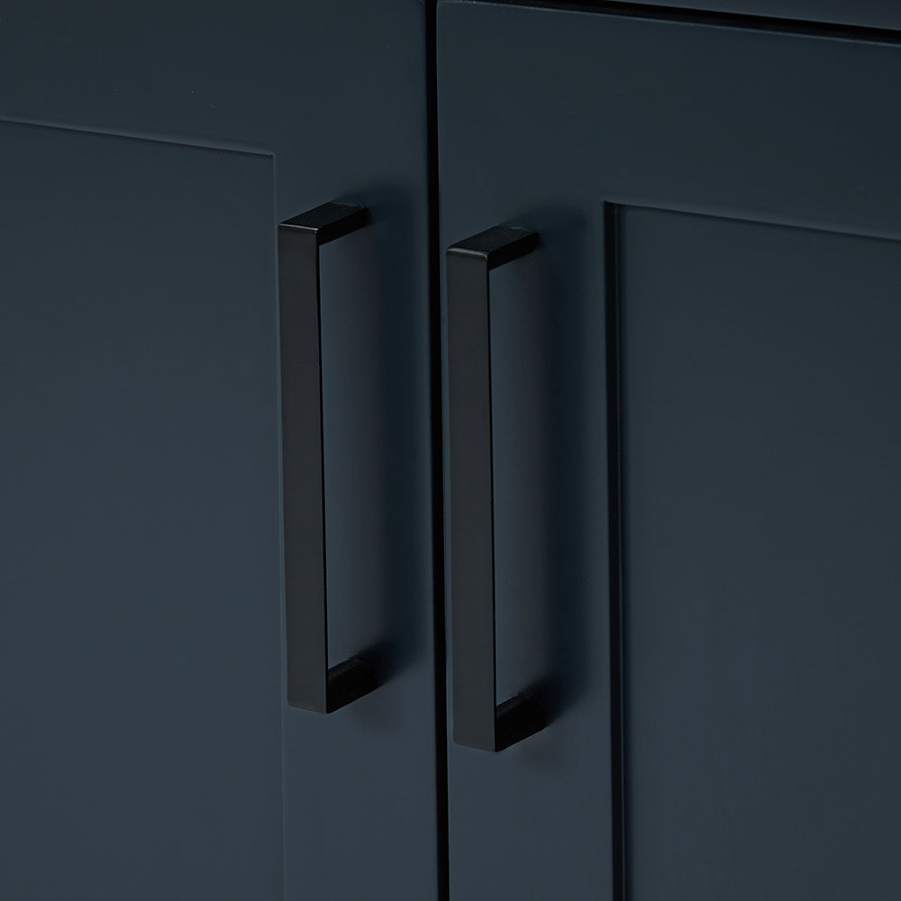 Isabella 48-inch Midnight Blue base cabinet on detail 3