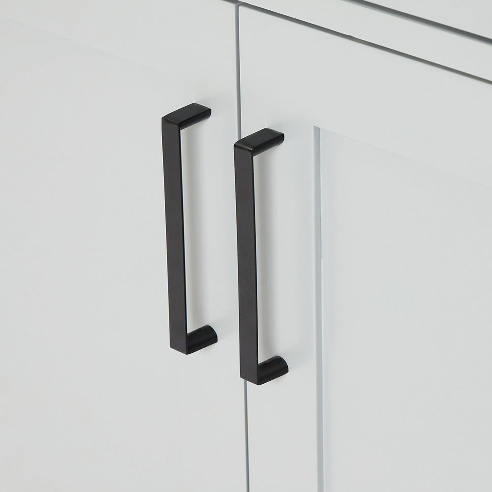 Isabella 54-inch Grey base cabinet on detail 2