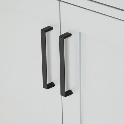 Isabella 54-inch Grey base cabinet on detail 2
