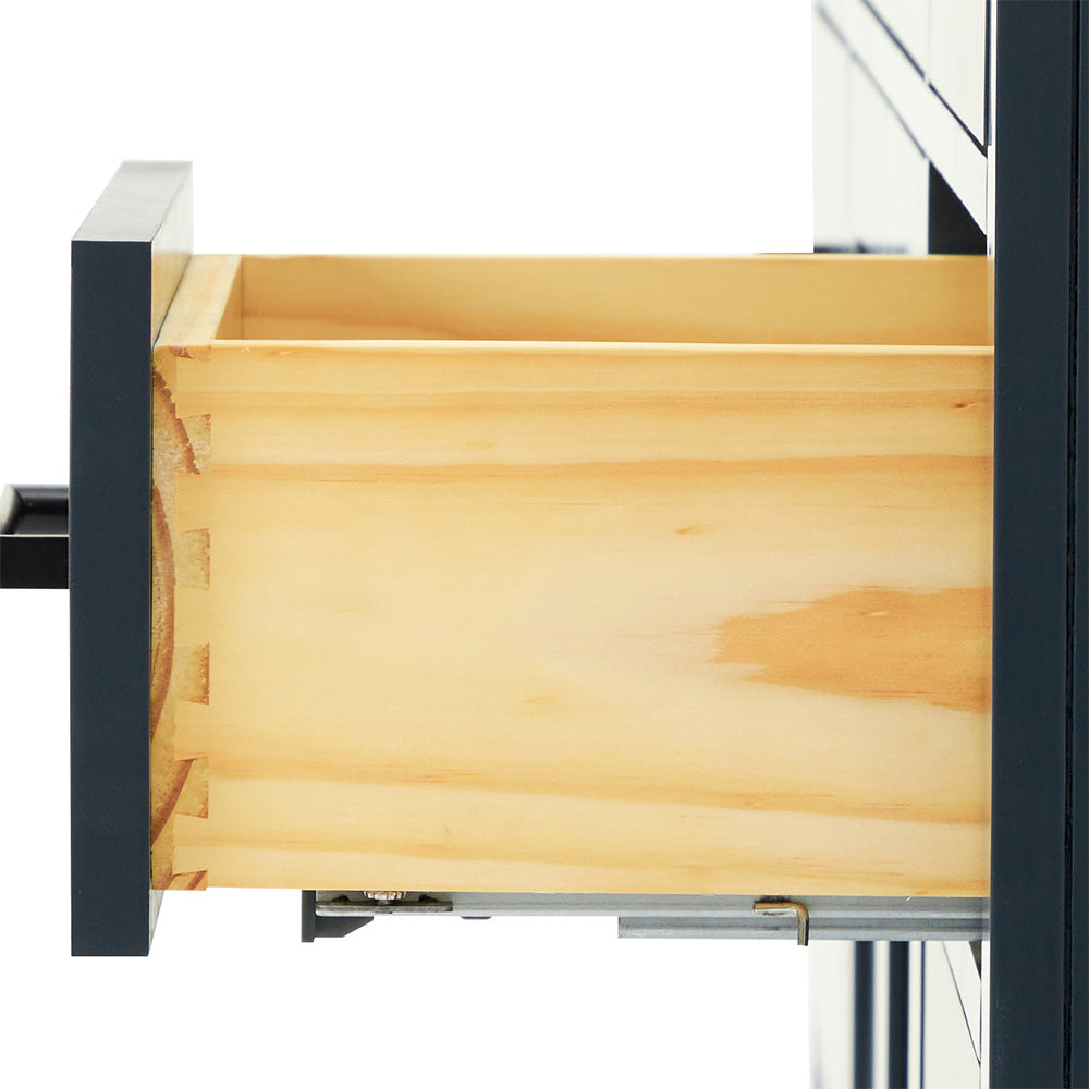 Isabella 54-inch Midnight Blue base cabinet on detail 1