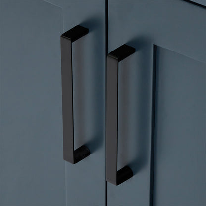 Isabella 54-inch Midnight Blue base cabinet on detail 2