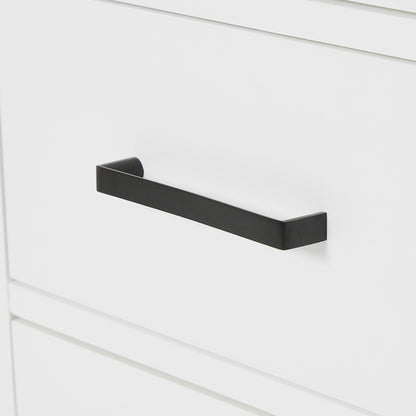 Isabella 60-inch White base cabinet on detail 2
