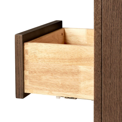 Isabella 66-Inch Brown Oak bathroom vanity on white background – product photo 9