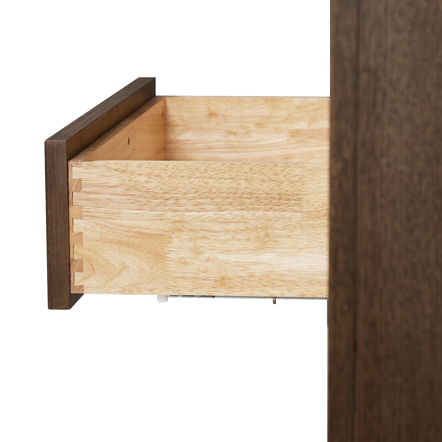 Isabella 72-Inch Brown Oak bathroom vanity on white background – product photo 8