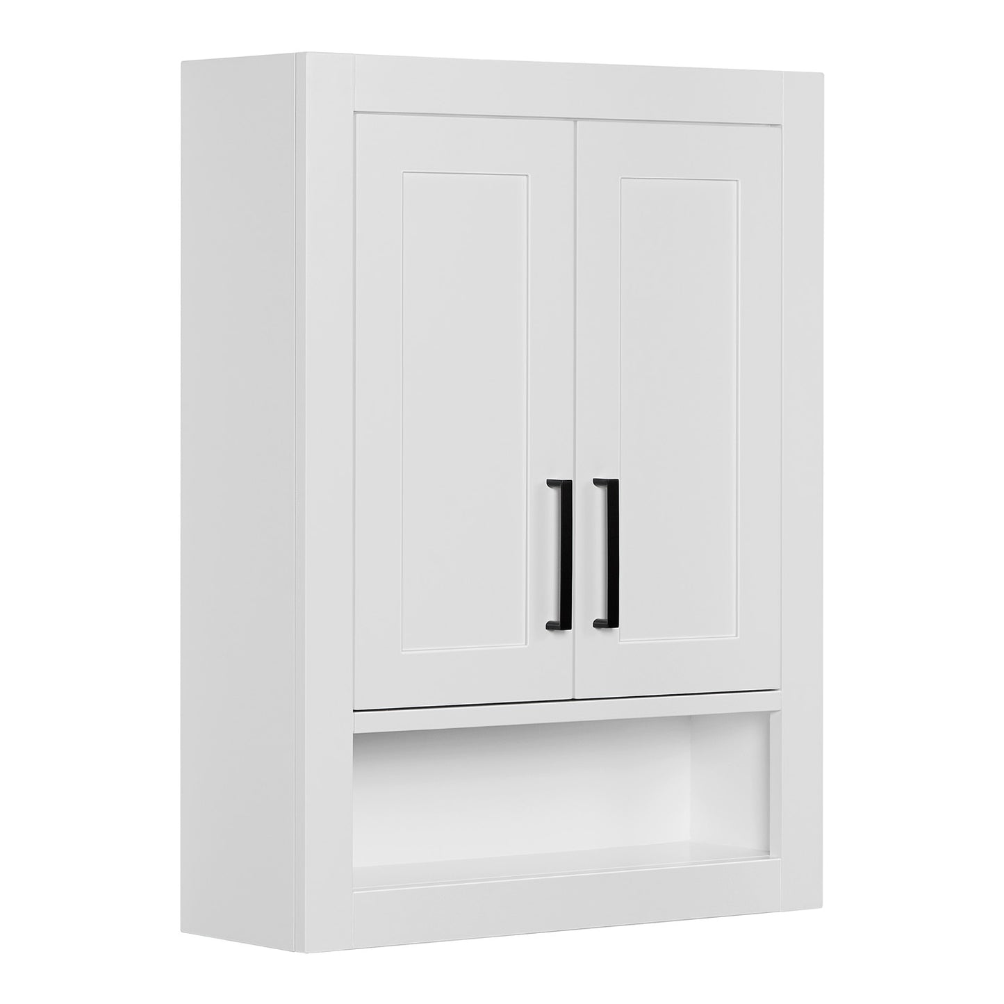 Isabella 3123-inch White base cabinet on white back ground side view