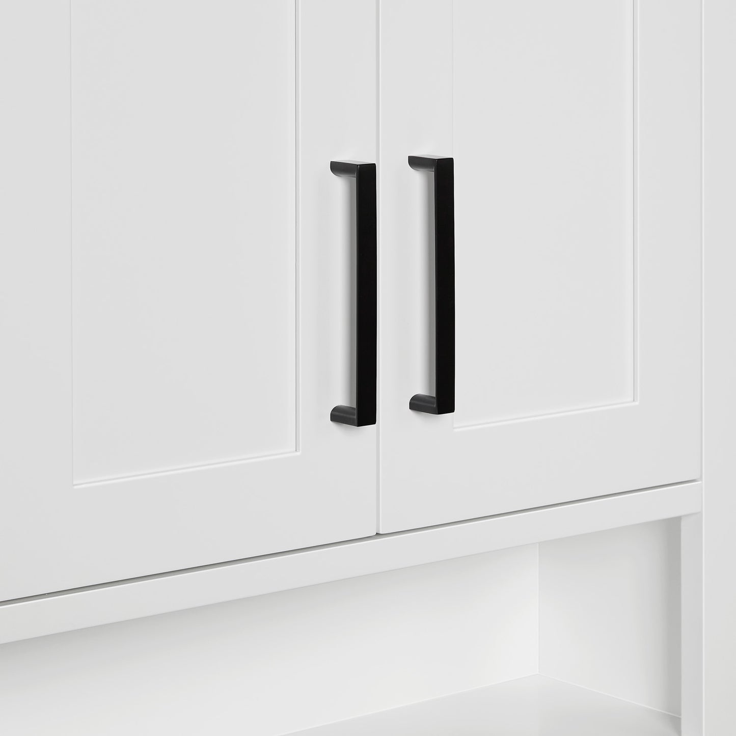 Isabella 3123-inch White base cabinet on white back ground top down