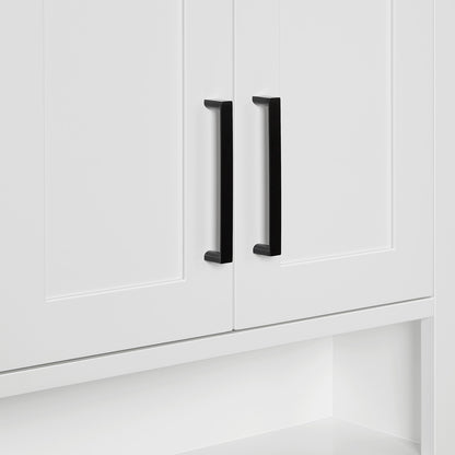 Isabella 3123-inch White base cabinet on white back ground top down
