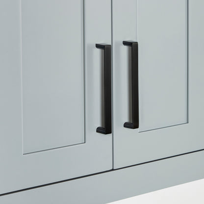 Isabella 2621-inch Grey base cabinet on detail 1
