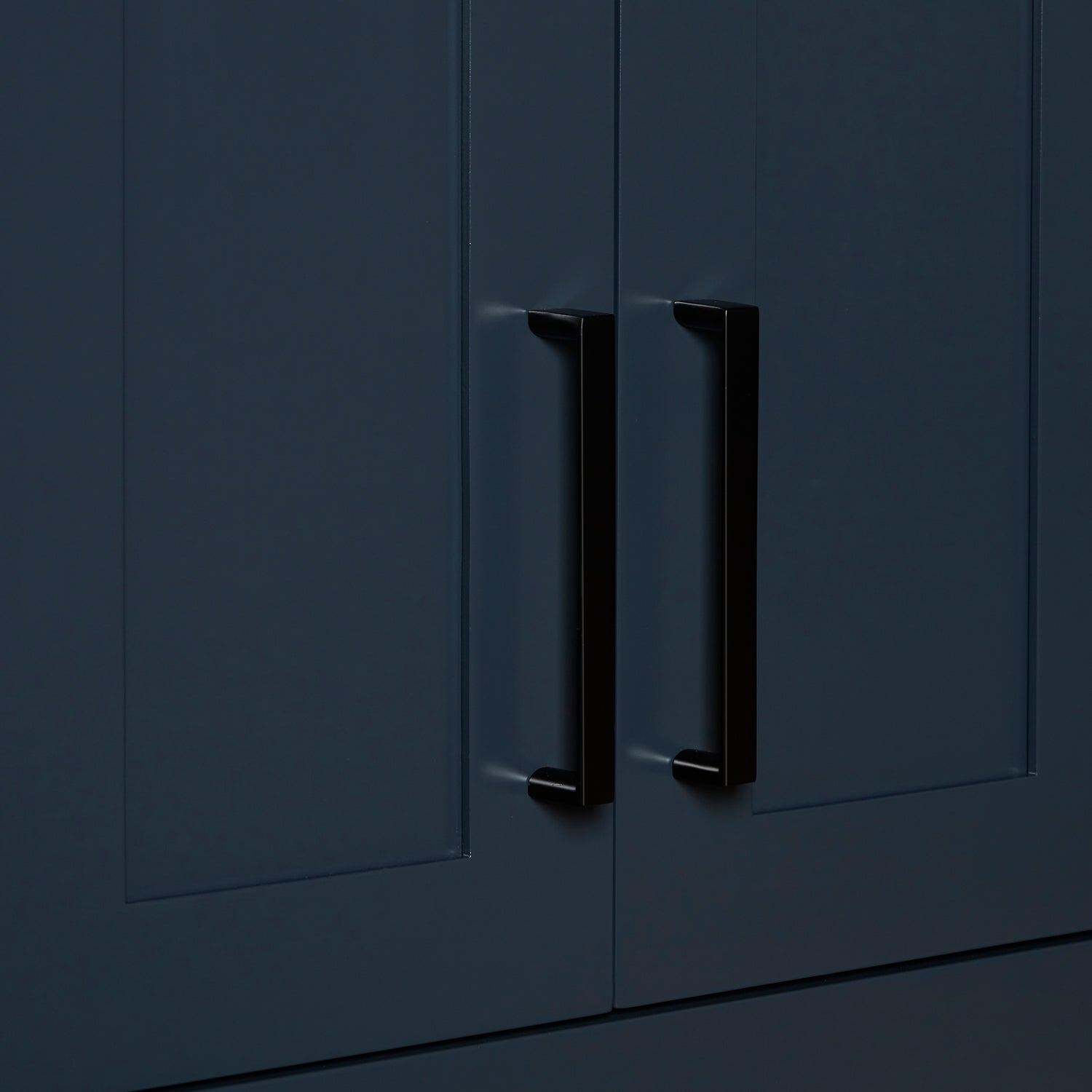 Isabella 2621-inch Midnight Blue base cabinet on detail 1