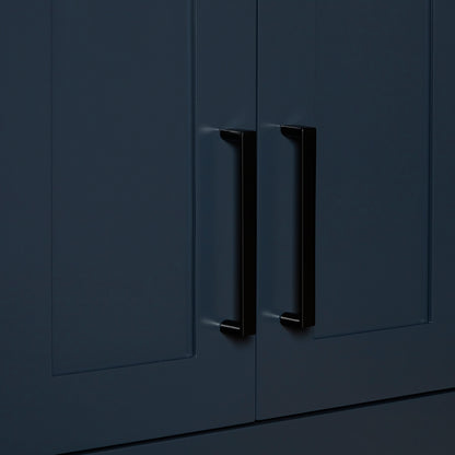 Isabella 2621-inch Midnight Blue base cabinet on detail 1