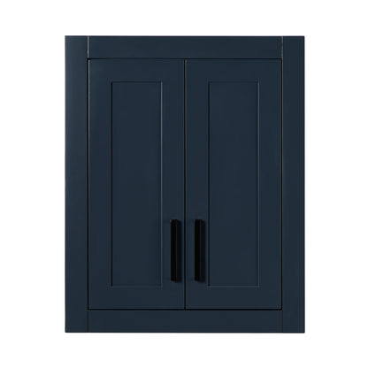 Isabella 2621-inch Midnight Blue base cabinet on white back ground front view main image
