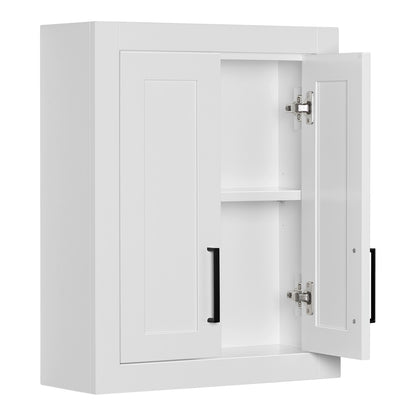 Isabella 2621-inch White base cabinet on white back ground 90 degree side view