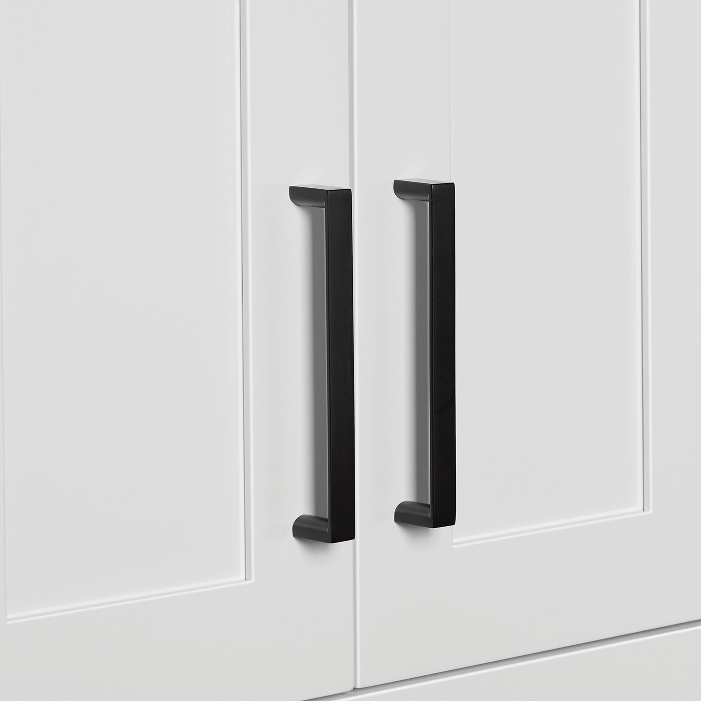 Isabella 2621-inch White base cabinet on white back ground top down