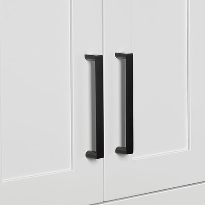 Isabella 2621-inch White base cabinet on white back ground top down
