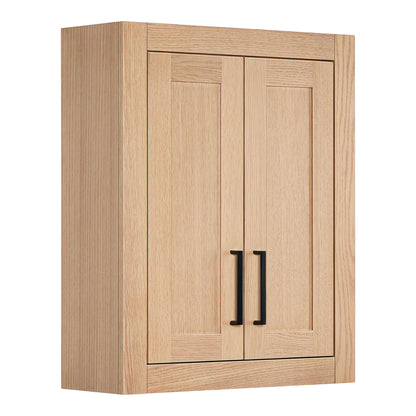 Isabella 2621-inch White Oak base cabinet on white back ground side view