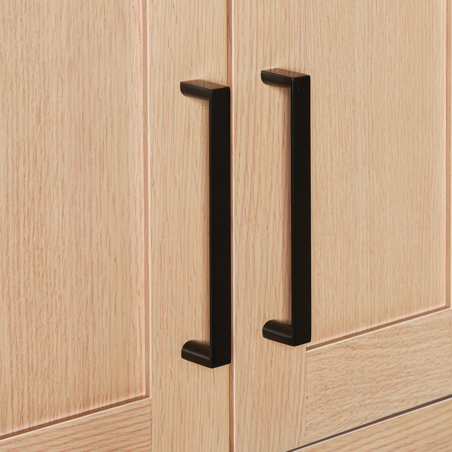 Isabella 2621-inch White Oak base cabinet on white back ground top down