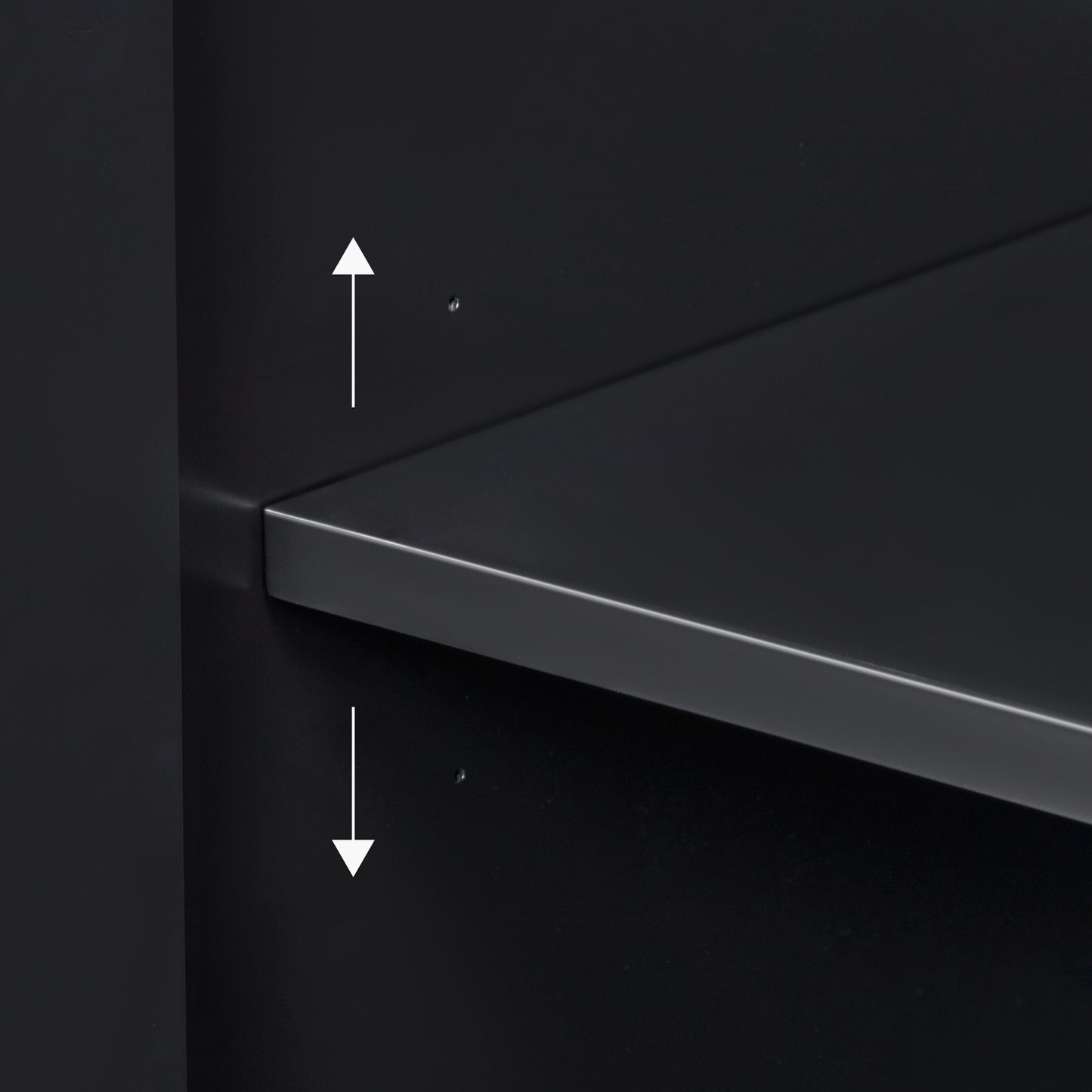 Isabella 2065-inch Black base cabinet on detail 1