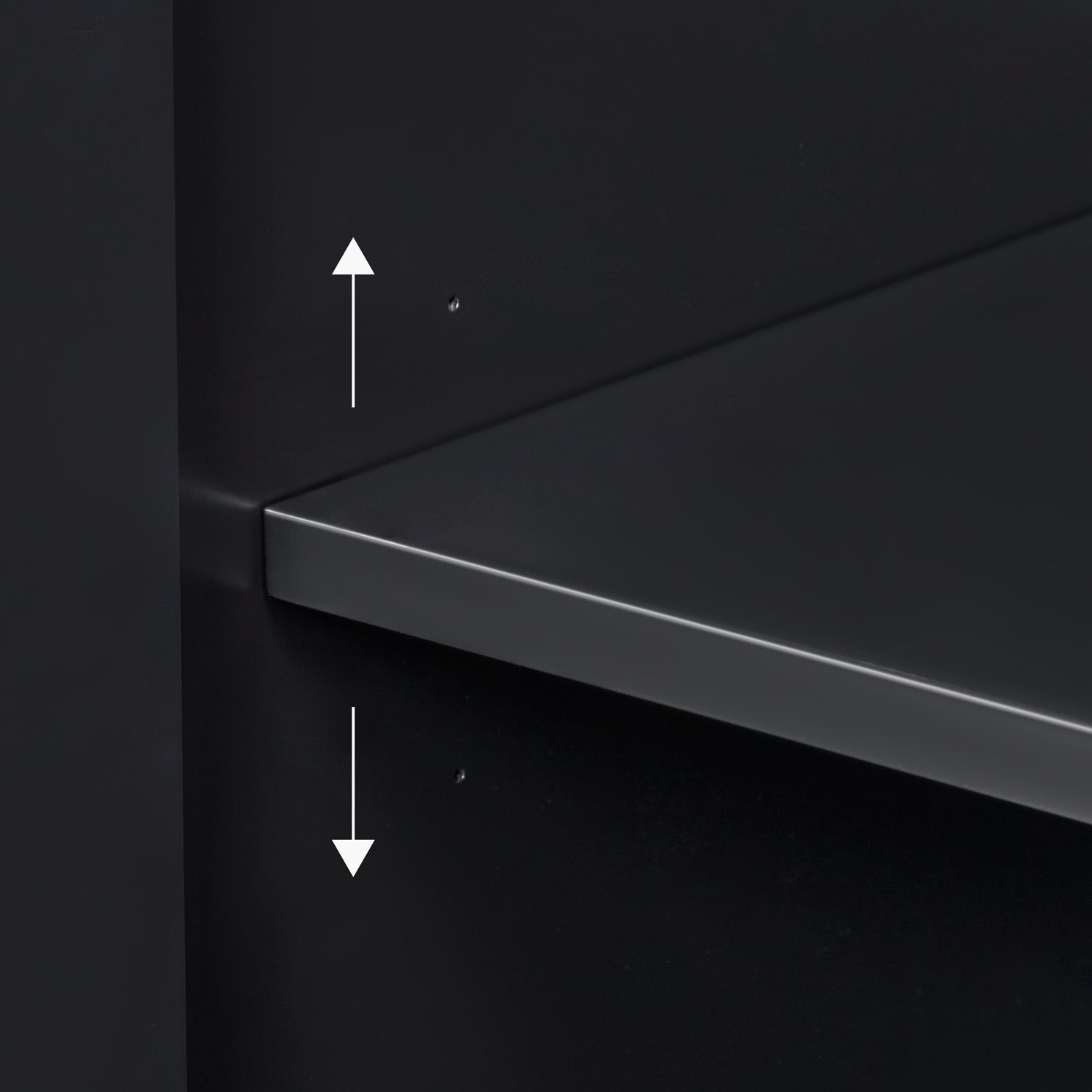 Isabella 2065-inch Black base cabinet on detail 1