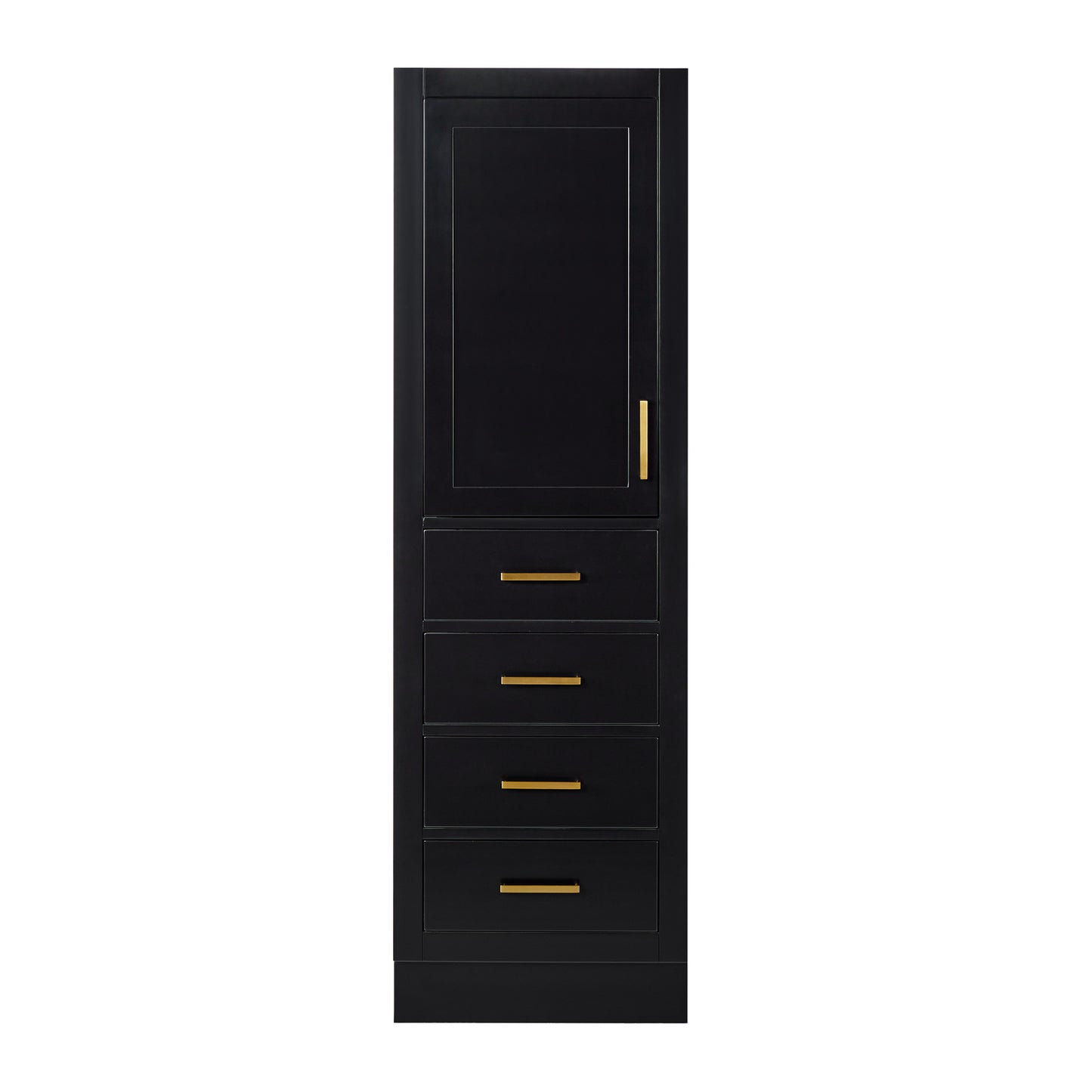 Isabella 2065-inch Black base cabinet on white back ground front view main image