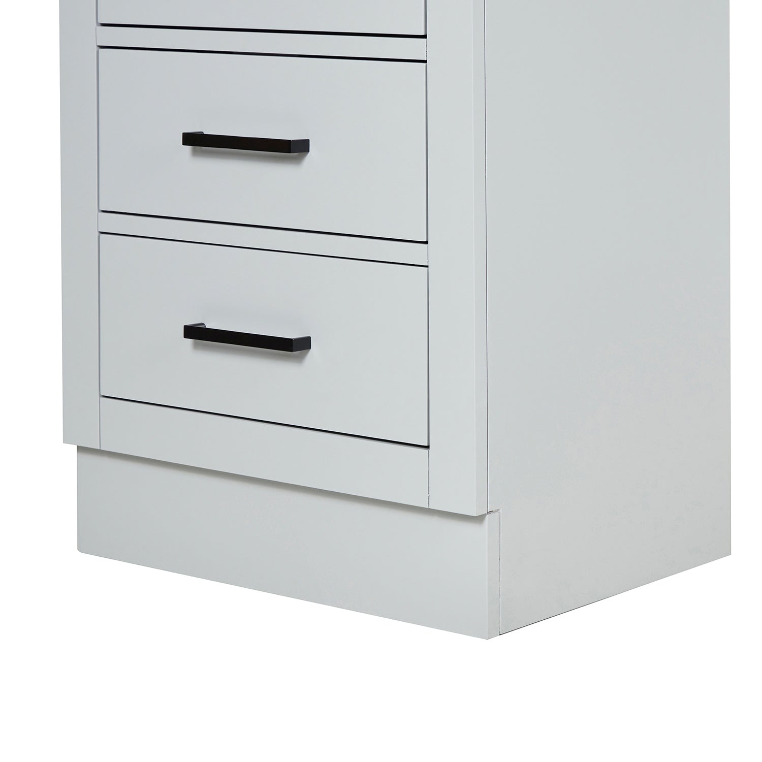 Isabella 2065-inch Grey base cabinet on detail 2