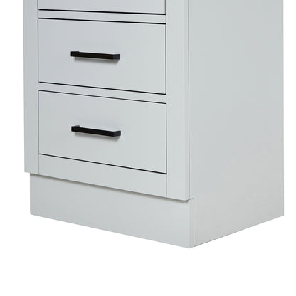 Isabella 2065-inch Grey base cabinet on detail 2