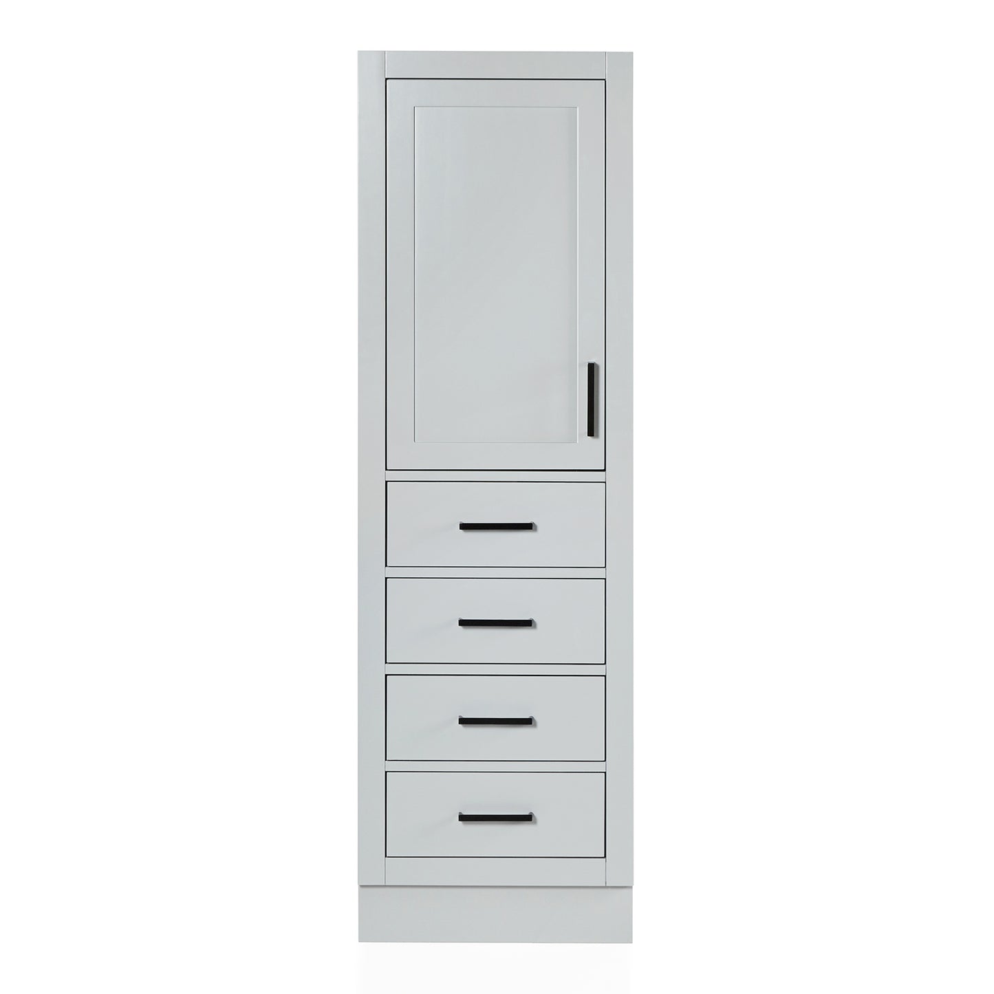Isabella 2065-inch Grey base cabinet on white back ground front view main image