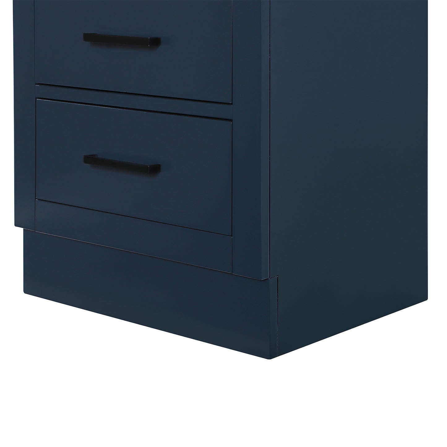 Isabella 2065-inch Midnight Blue base cabinet on detail 2