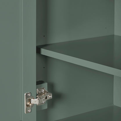 Isabella 2065-inch Vintage Green base cabinet on detail 2