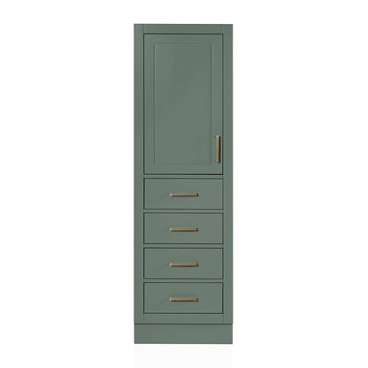 Isabella 2065-inch Vintage Green base cabinet on white back ground front view main image