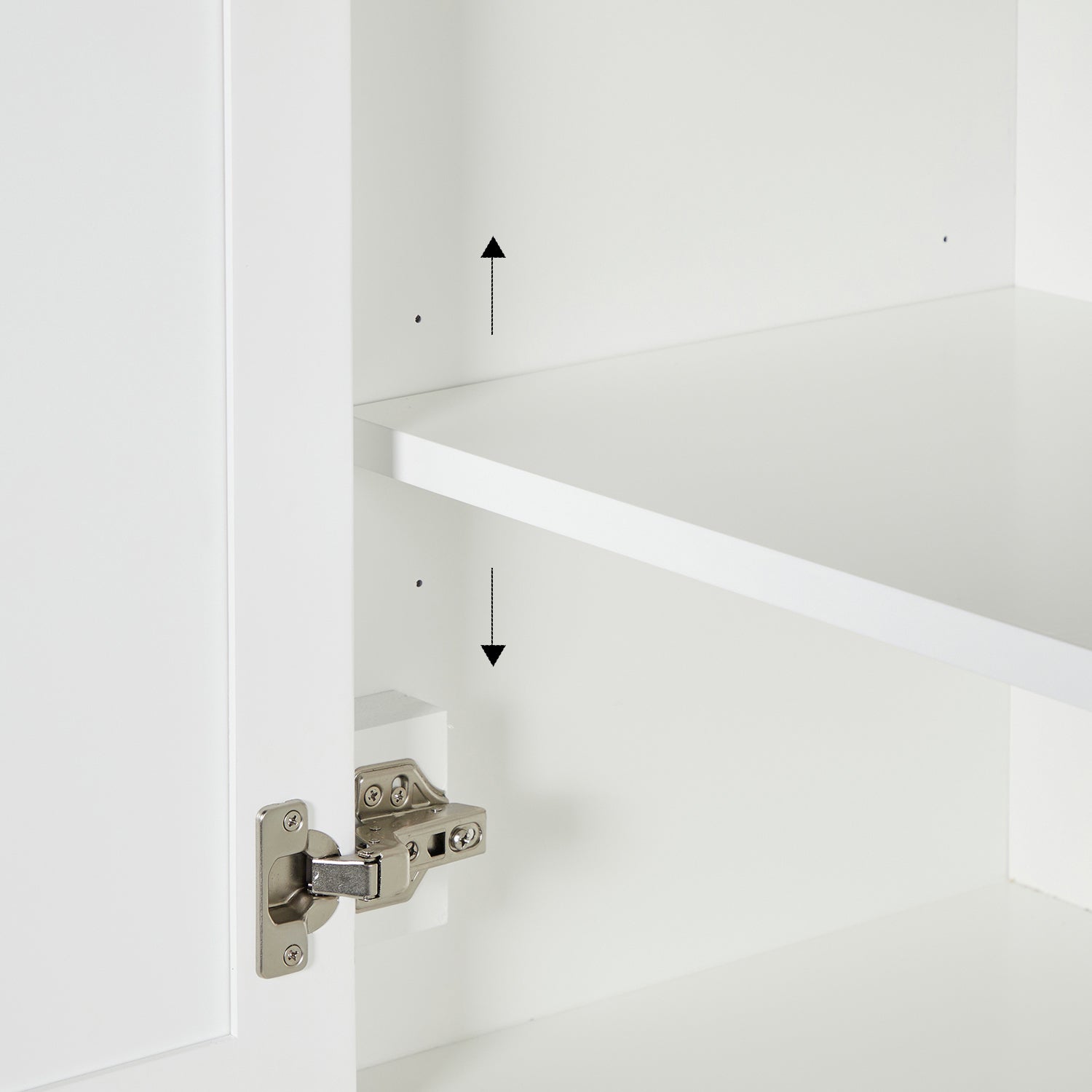 Isabella 2065-inch White base cabinet on detail 1