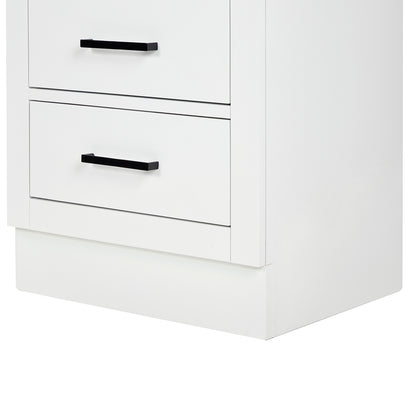 Isabella 2065-inch White base cabinet on detail 2
