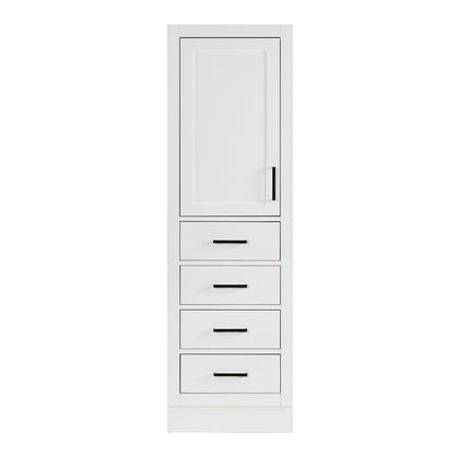 Isabella 2065-inch White base cabinet on white back ground front view main image