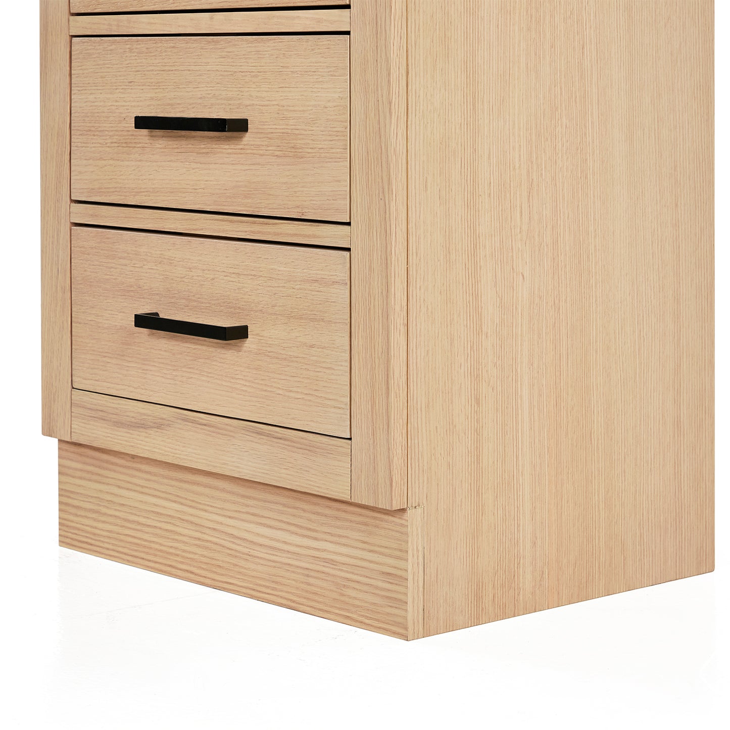 Isabella 2065-inch White Oak base cabinet on detail 2
