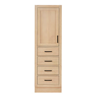 Isabella 2065-inch White Oak base cabinet on white back ground front view main image