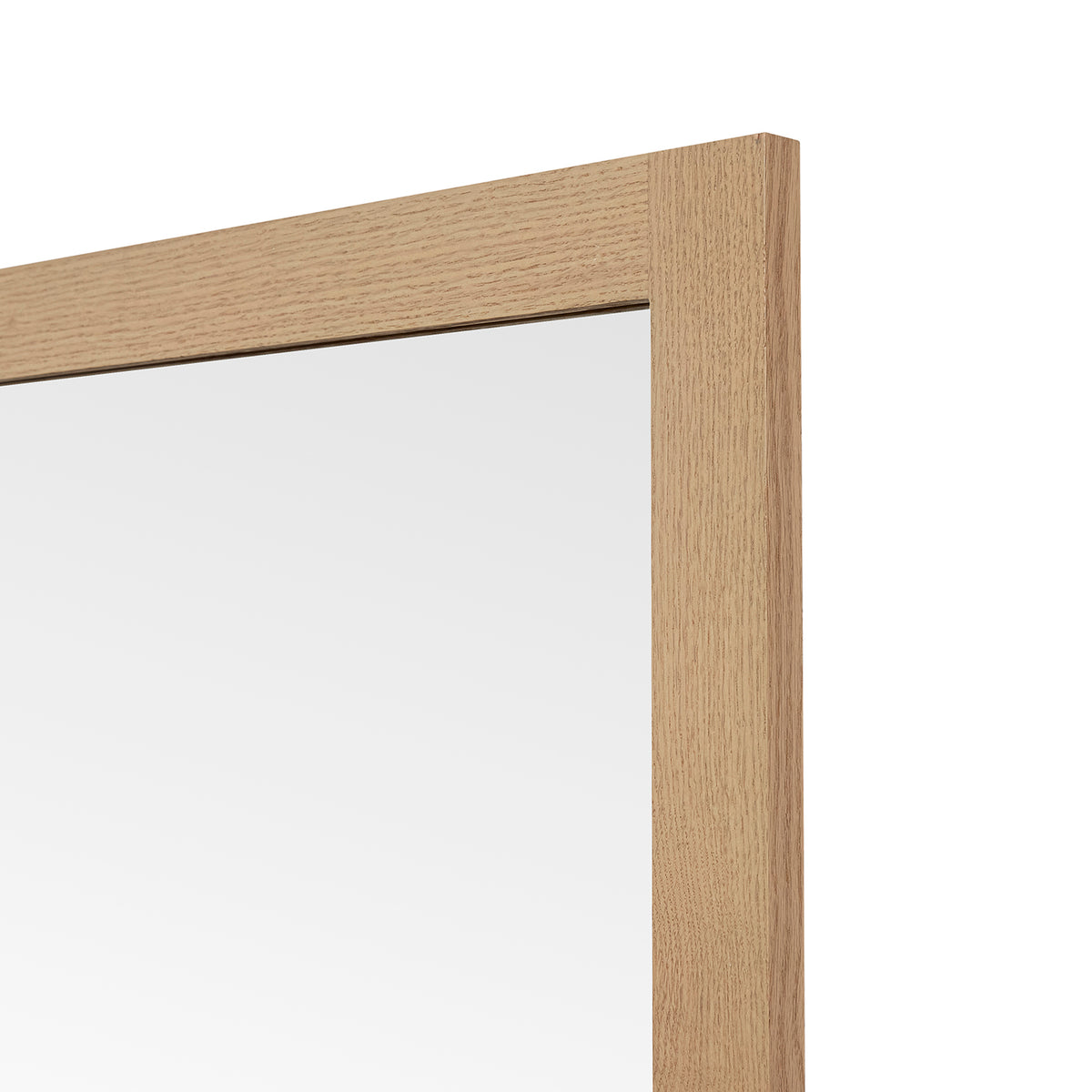 Wooden Mirror size 3036 in White Oak alt view 2