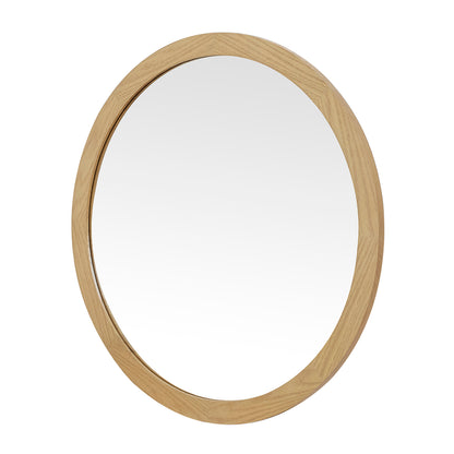 Wooden Mirror size 3636 in White Oak alt view 1